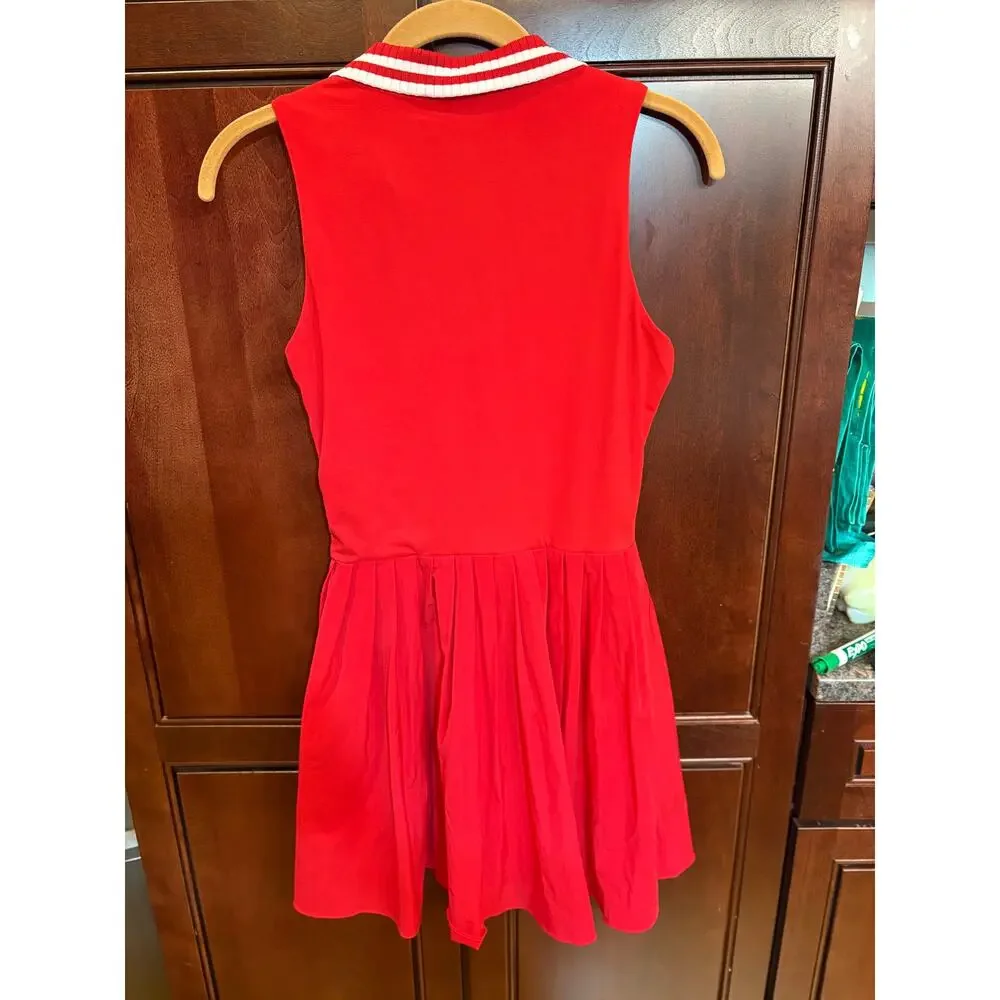 TCEC Red Athletic Mini Dress Size S Excellent Condition - Picture 3 of 14